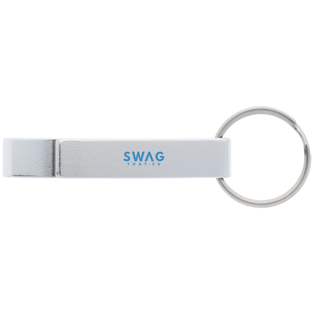 Tao RCS recycled aluminium bottle and can opener with keychain