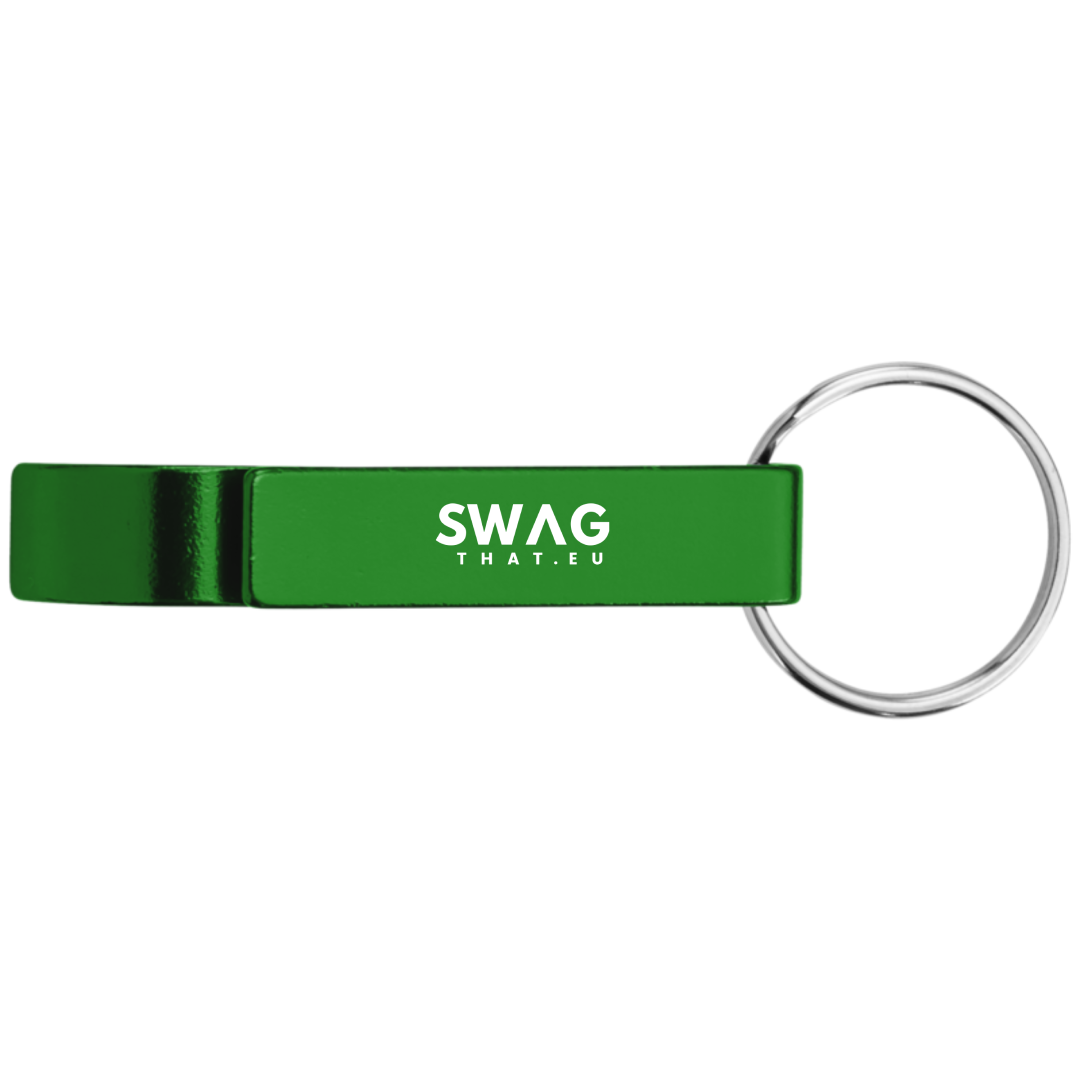 Tao RCS recycled aluminium bottle and can opener with keychain