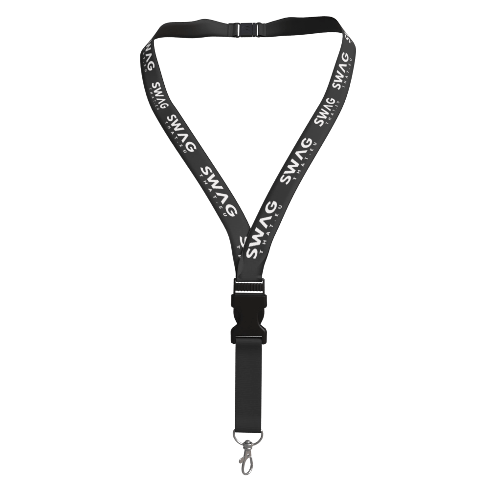 Yogi lanyard detachable buckle break-away closure