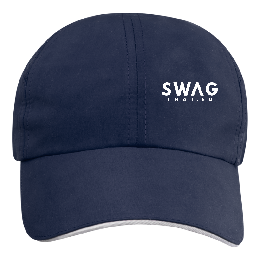 Morion 6 panel GRS recycled cool fit sandwich cap