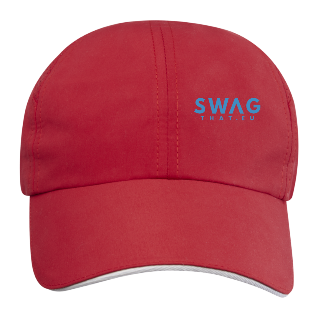 Morion 6 panel GRS recycled cool fit sandwich cap