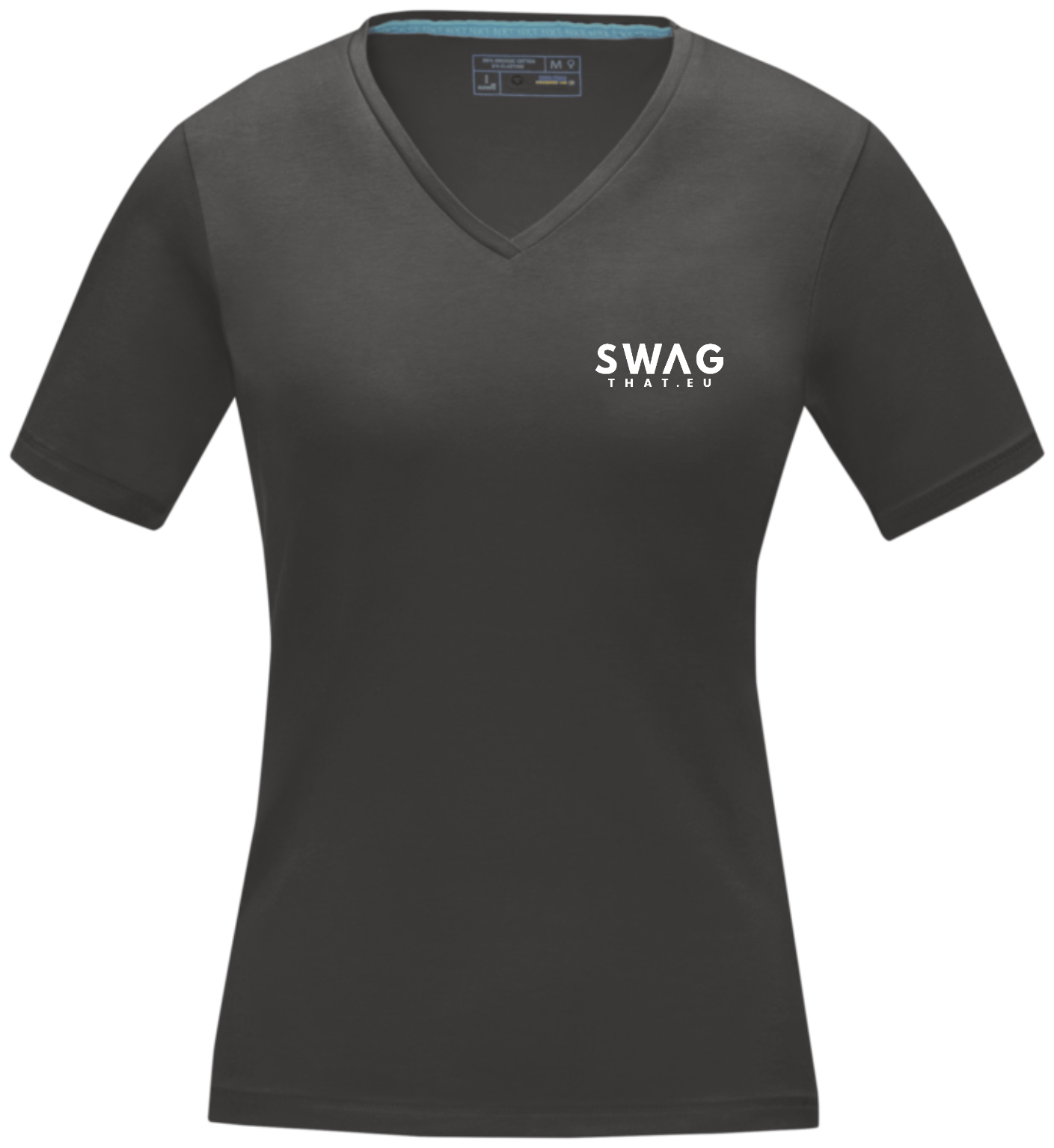 Kawartha short sleeve women's GOTS organic V-neck t-shirt