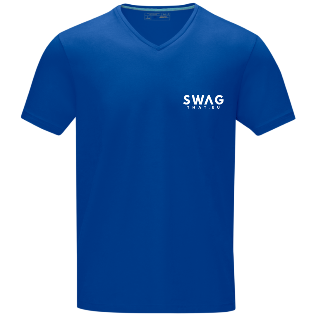 Kawartha short sleeve men's GOTS organic V-neck t-shirt