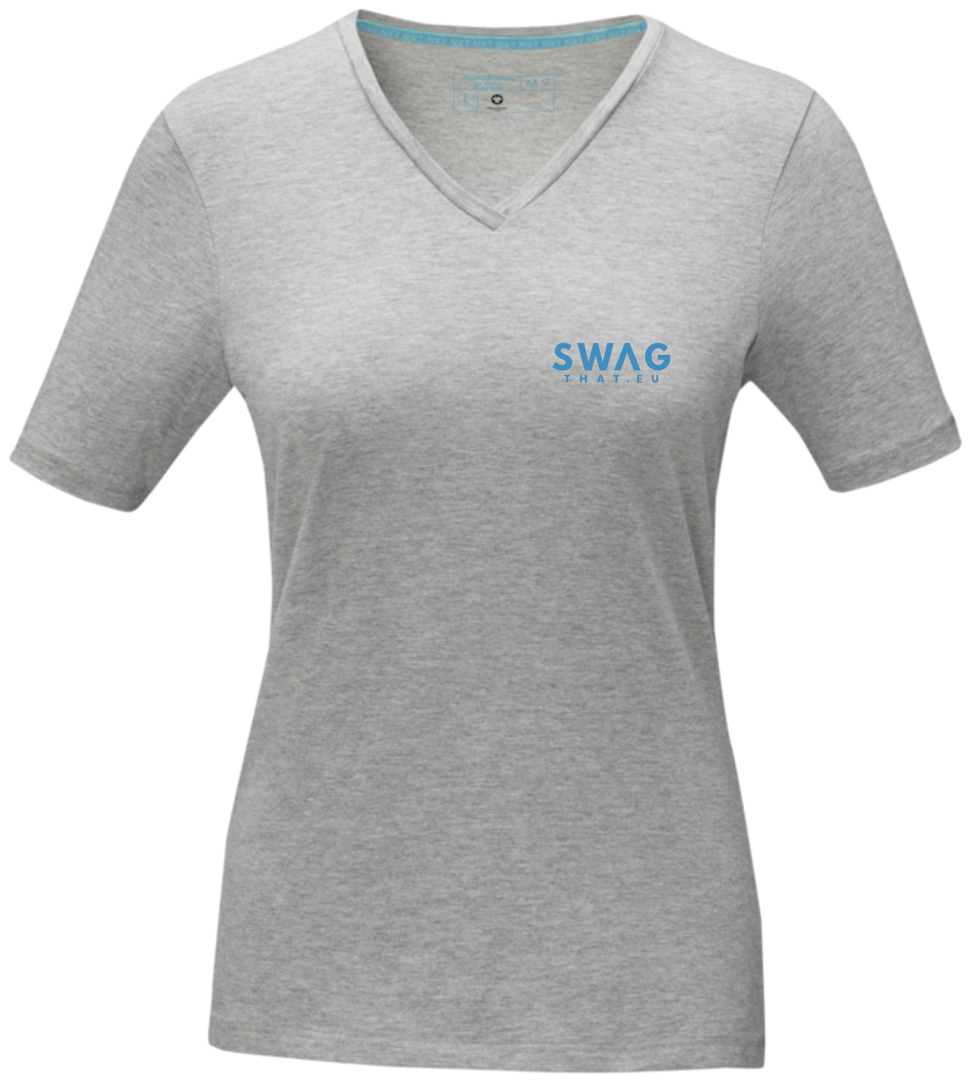 Kawartha short sleeve women's GOTS organic V-neck t-shirt