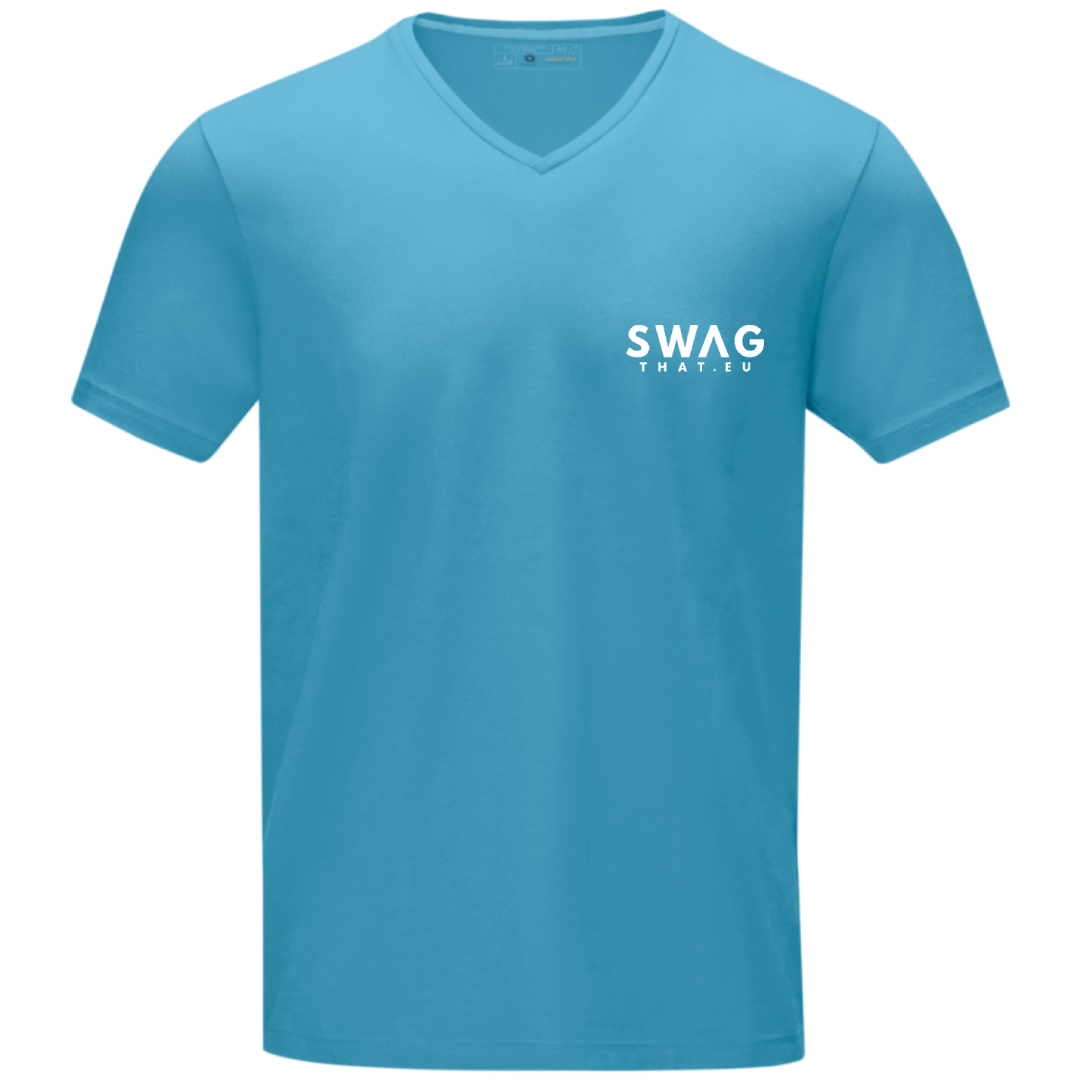 Kawartha short sleeve men's GOTS organic V-neck t-shirt