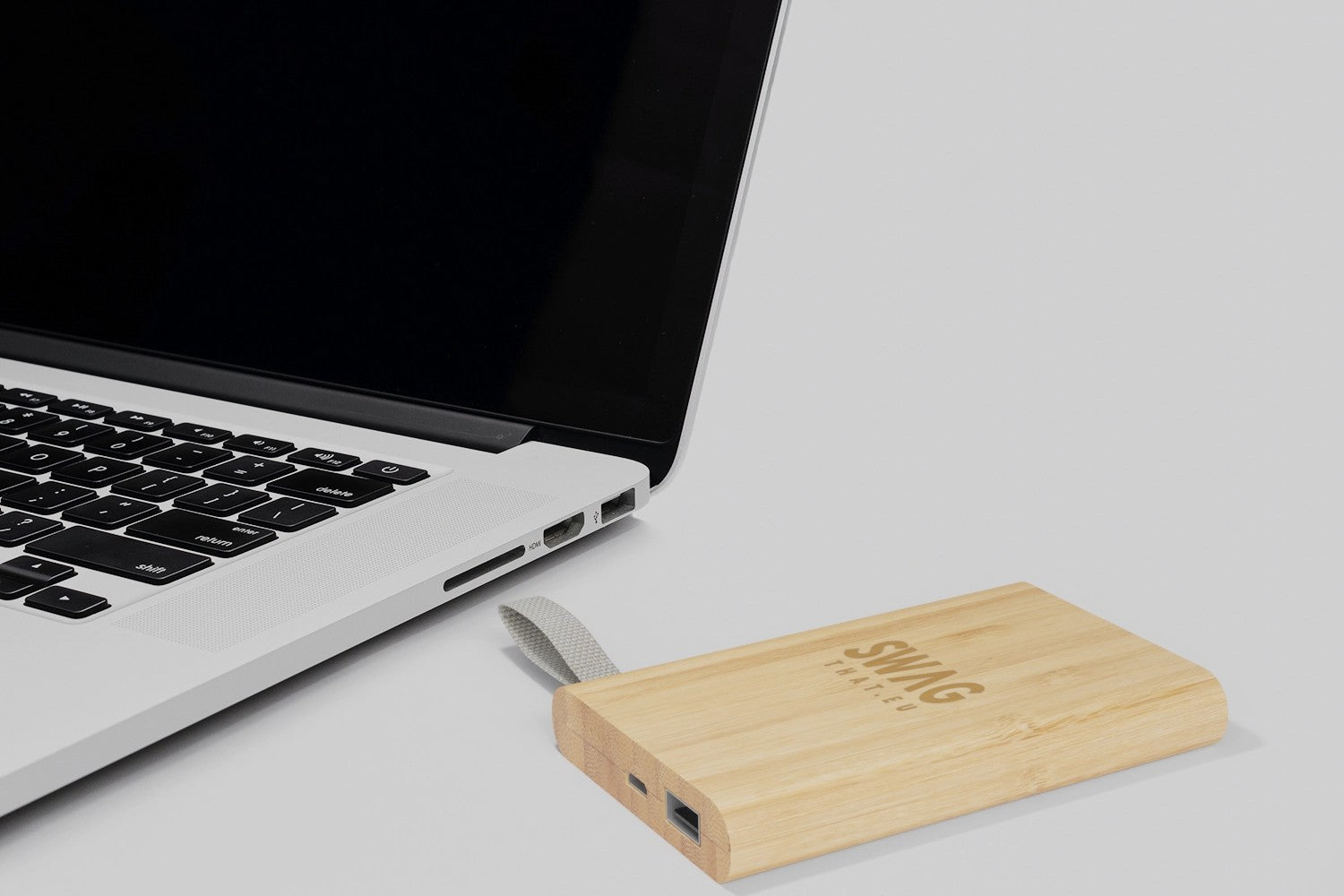 Tulda 5000 mAh bamboo power bank