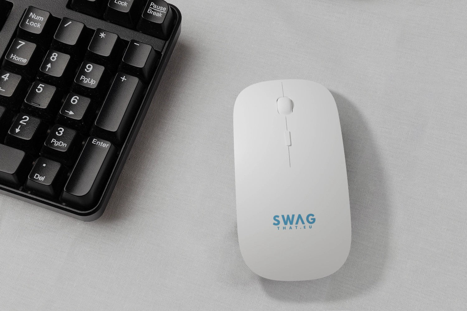 Menlo RCS recycled plastic wireless mouse