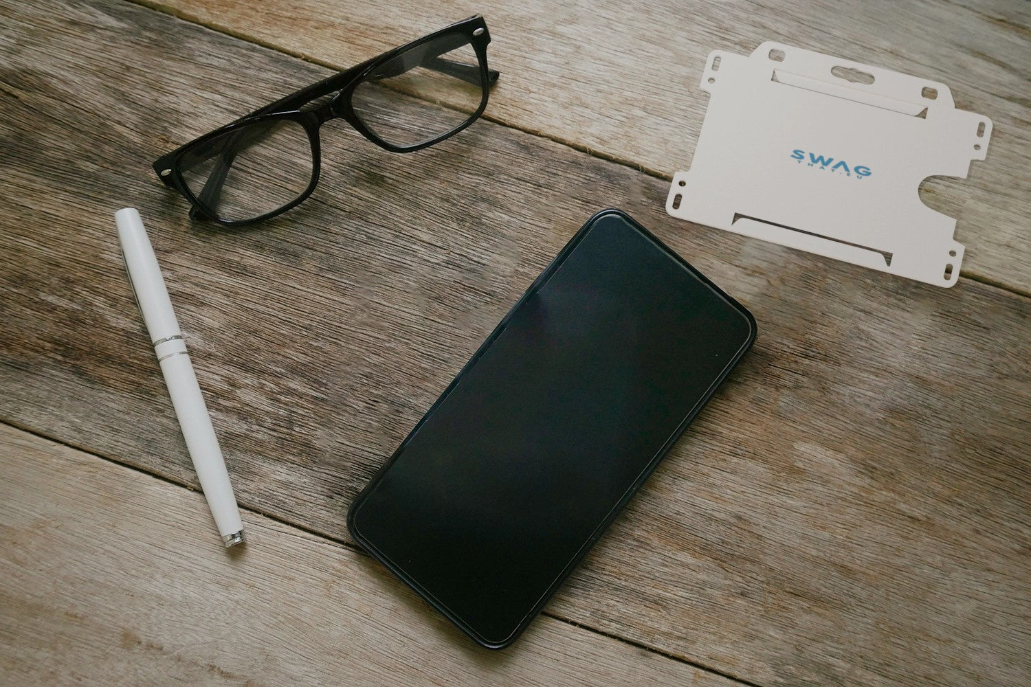 Vega recycled plastic card holder