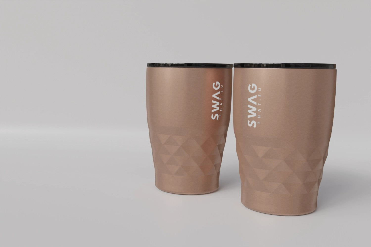 Geo 350 ml copper vacuum insulated tumbler