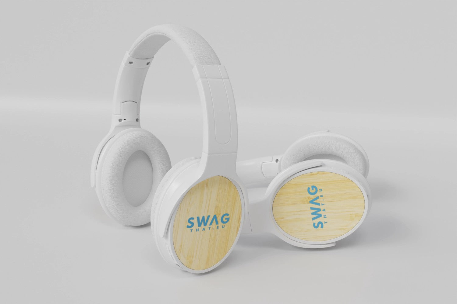 Bambusová Bluetooth® sluchátka Athos s mikrofonem