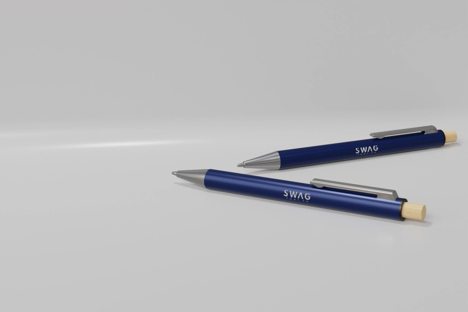 Cyrus recycled aluminium ballpoint pen