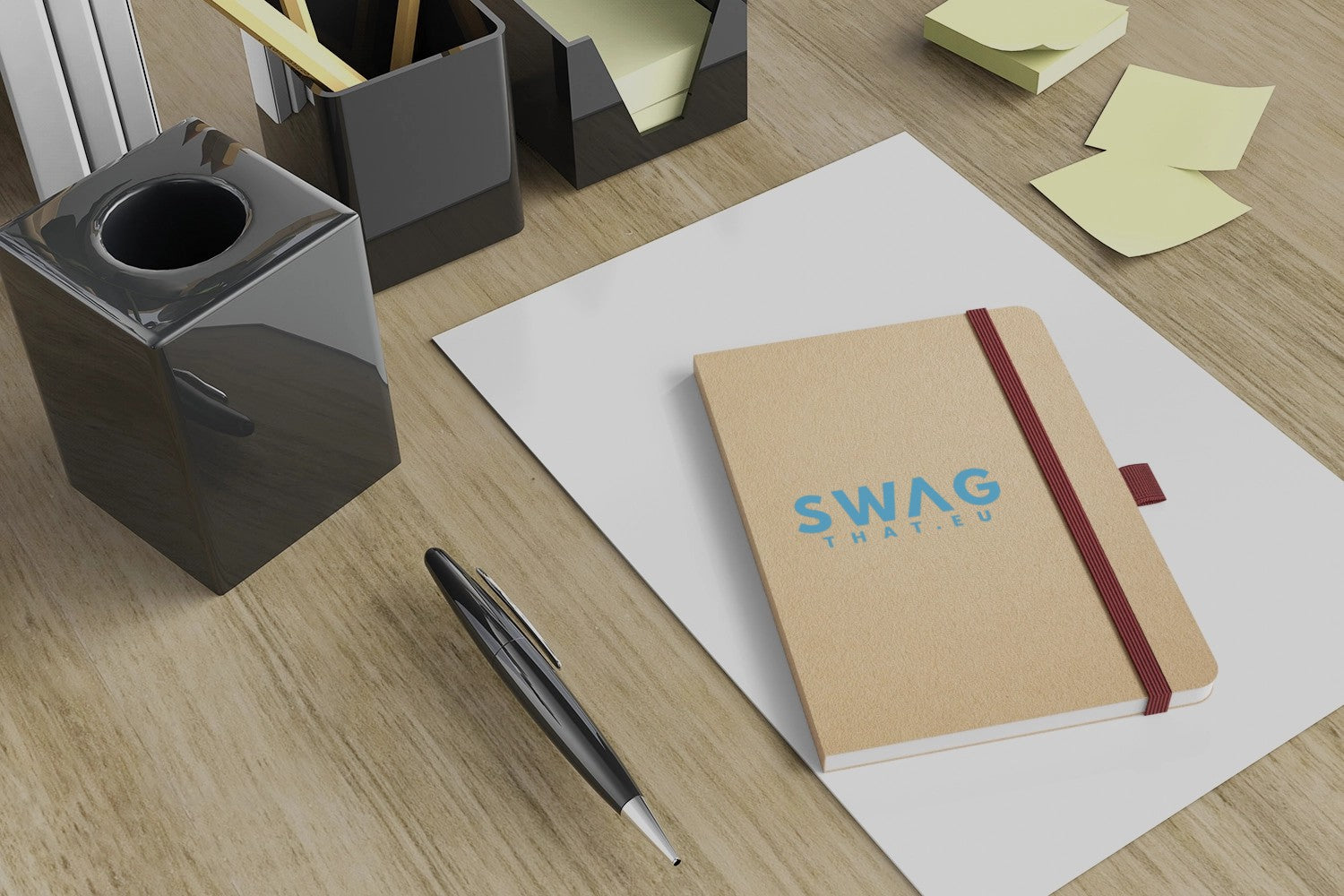 Berk recycled paper notebook