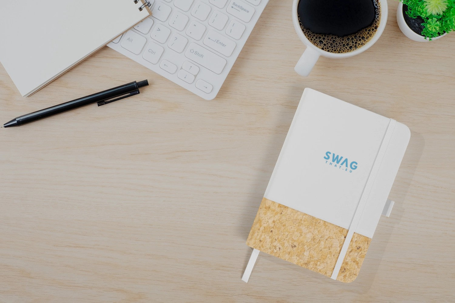 Evora A5 cork thermo PU notebook