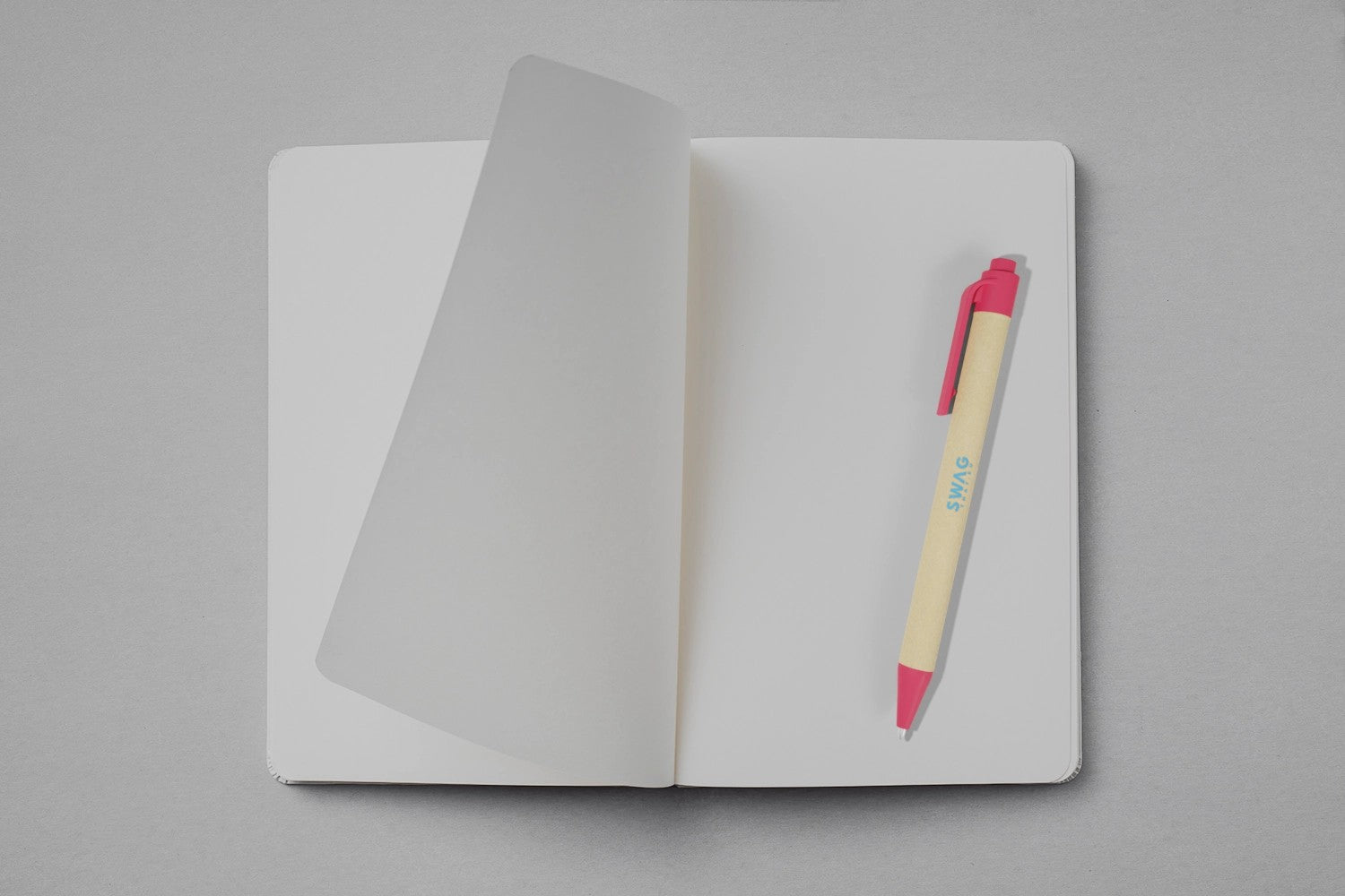 Berk recycled carton and corn plastic ballpoint pen